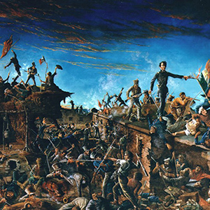 30. Rebellious Texans were victorious at the Battle