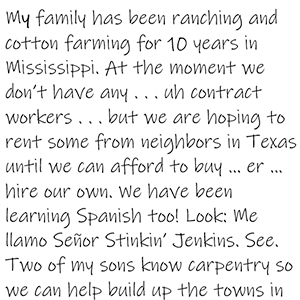 Mexican National: Empresario Extension Activity